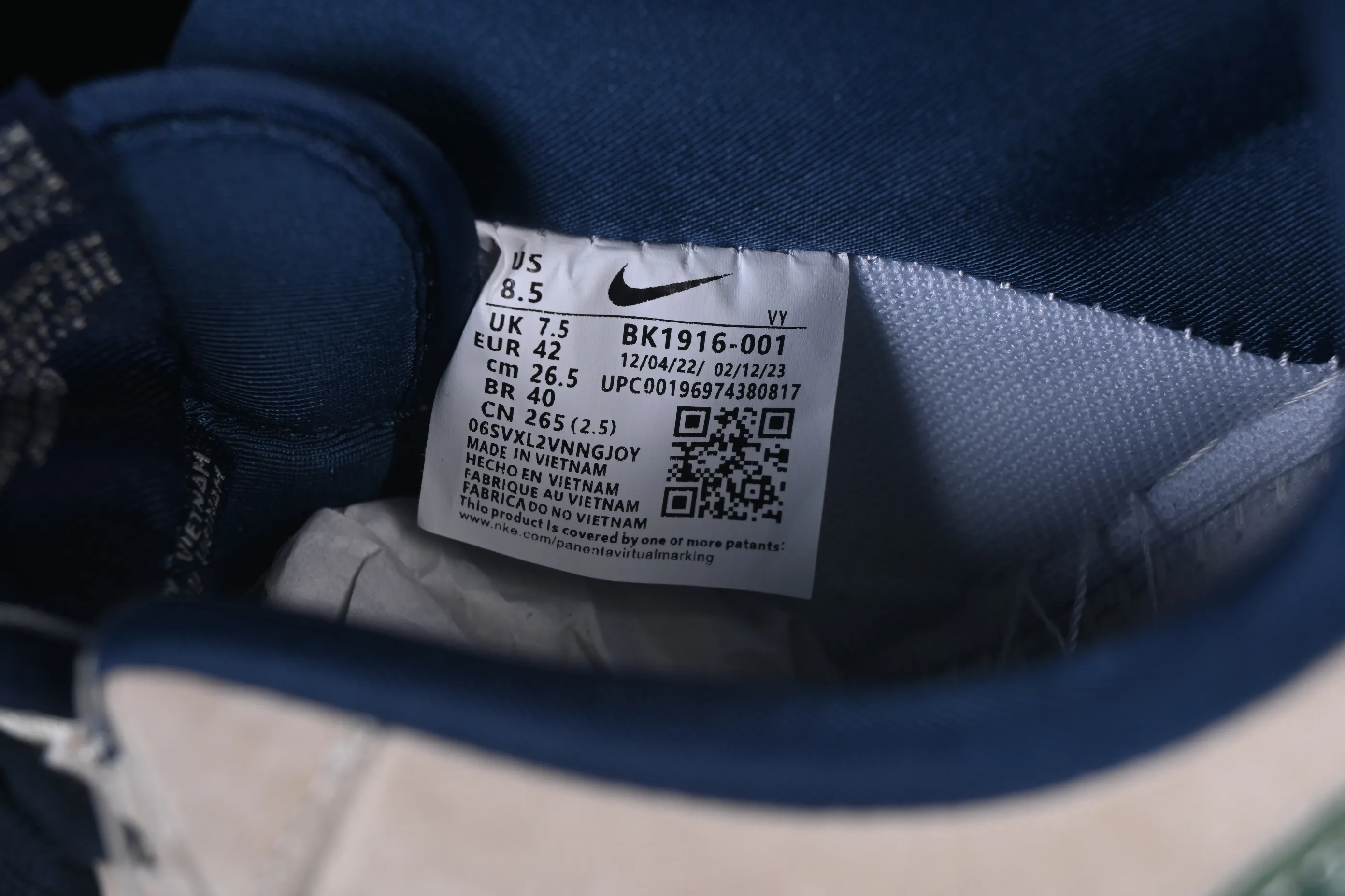All categories Nk Air Force 1 Air Force series Nk Air Force 1 Low Air Force low-top Nike Air Force 1'07 Low off-white light gray Air Force 1 low-top casual sneakers BK1916-001